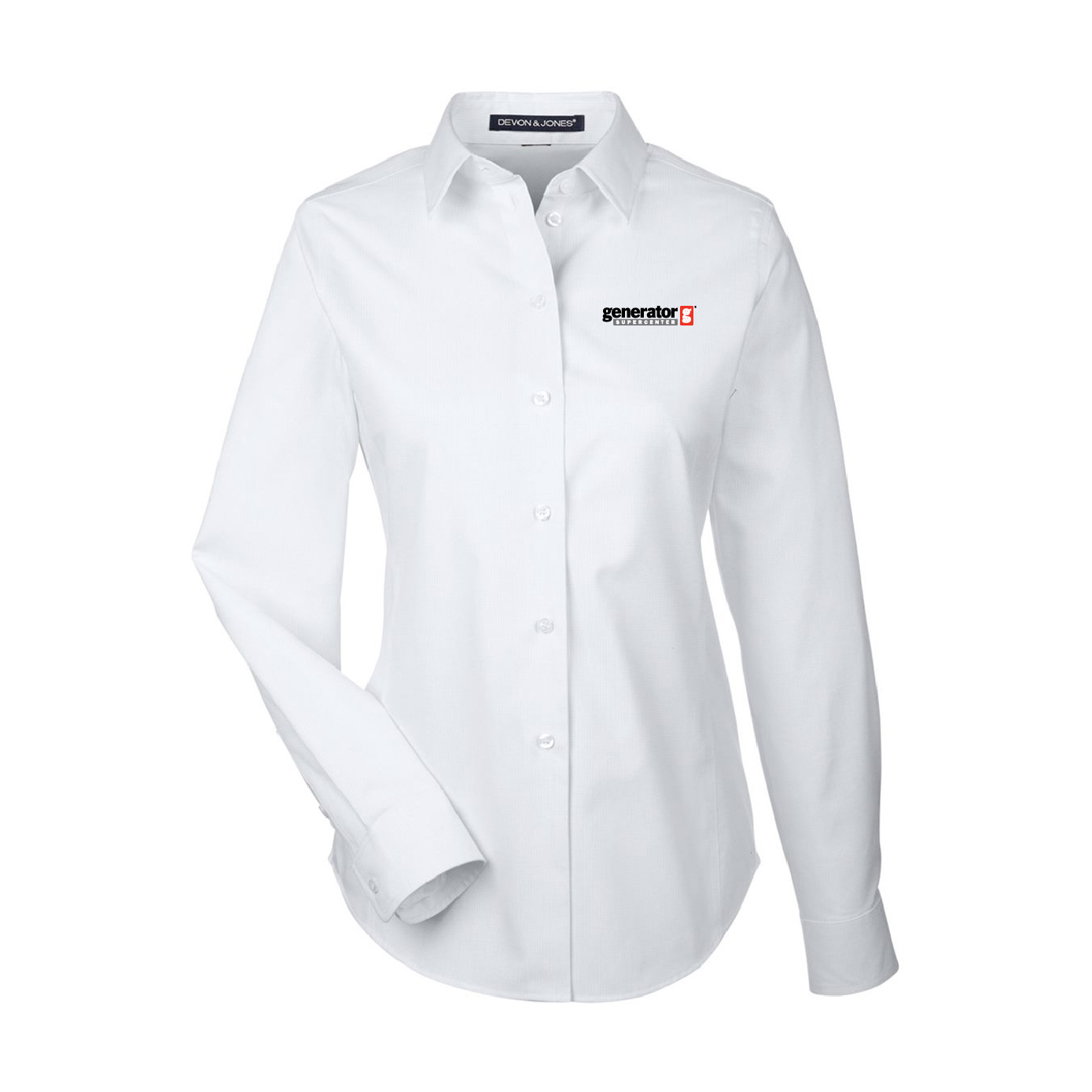 Women's Crown Collection Royal Dobby Woven Dress Shirt