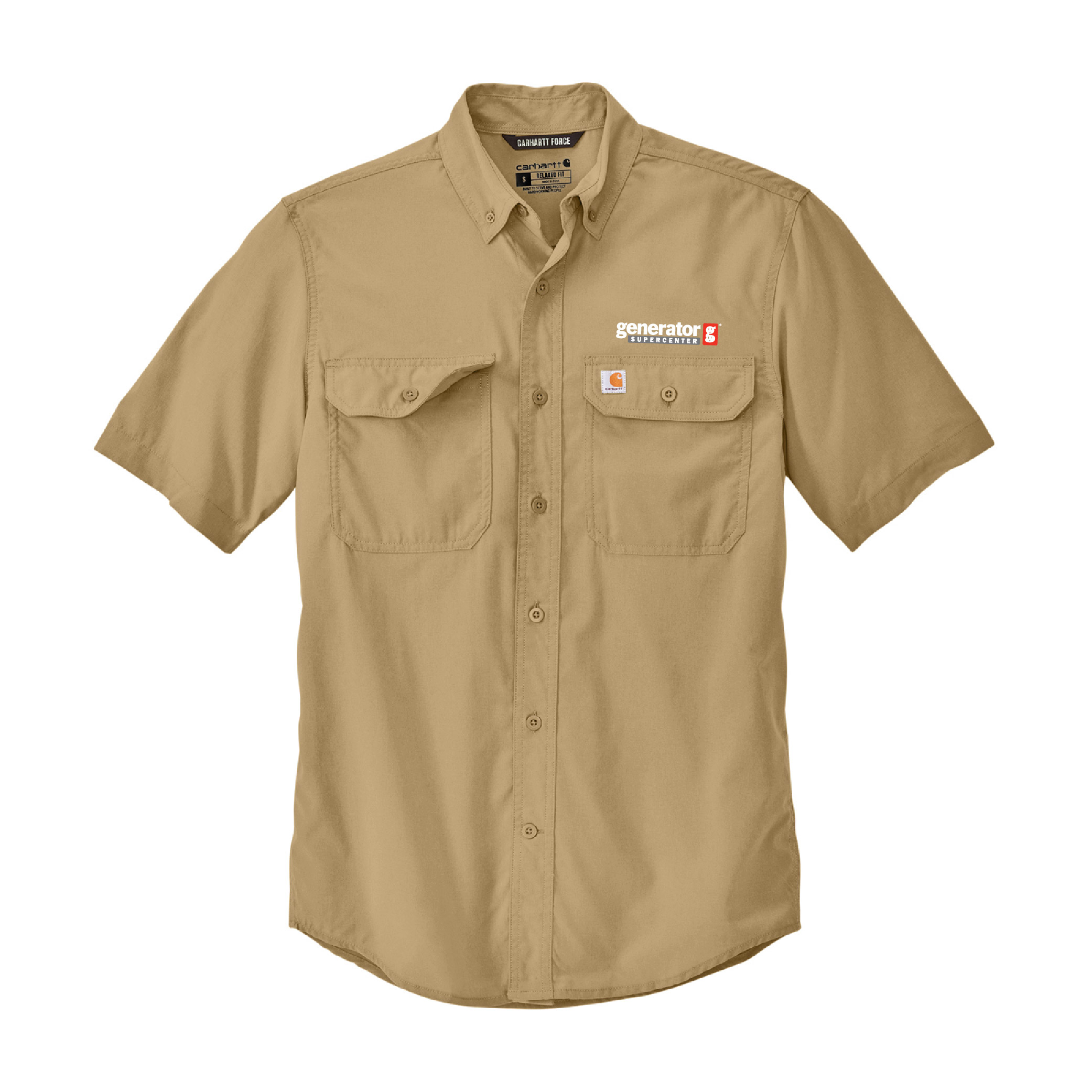 Carhartt Force Solid Short Sleeve Shirt