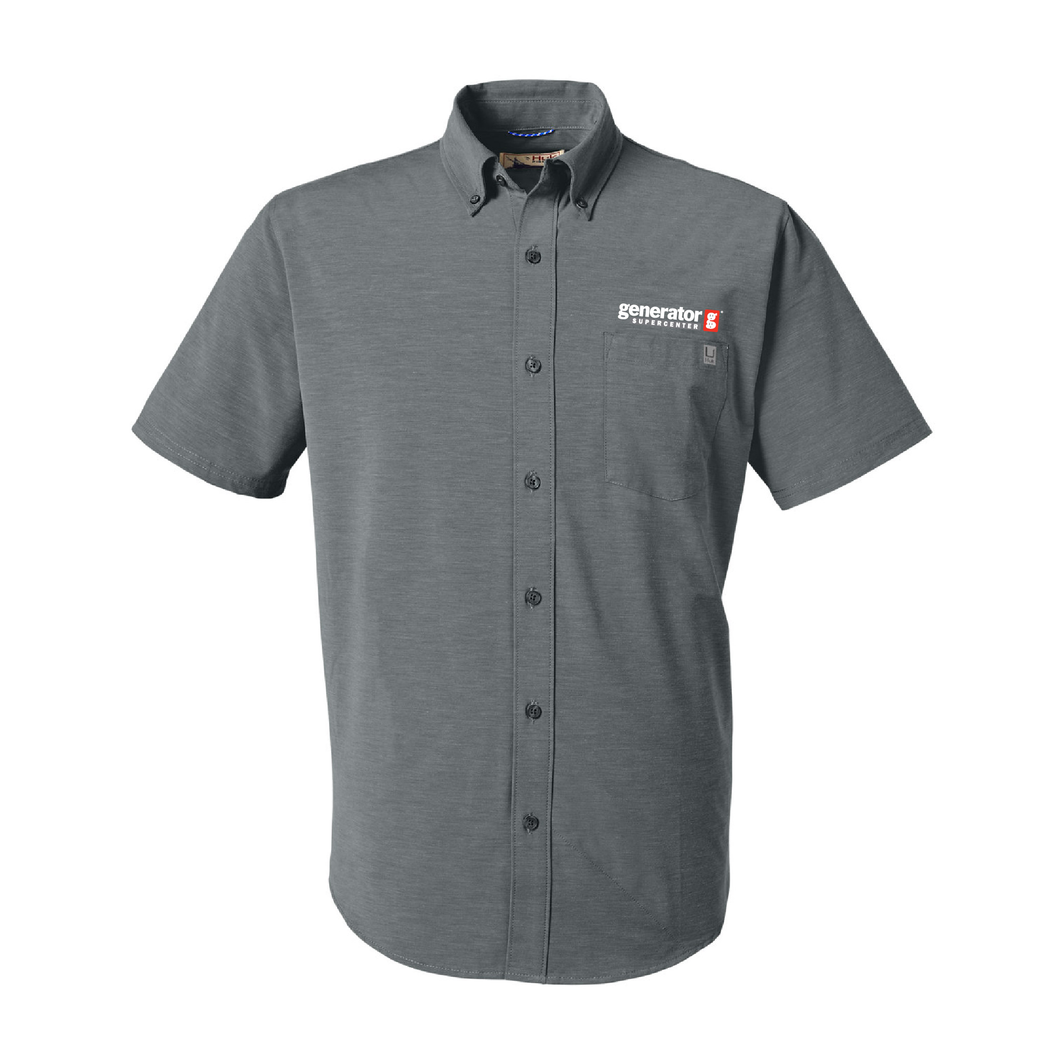 HUK Men's Kona Solid Short Sleeve Shirt