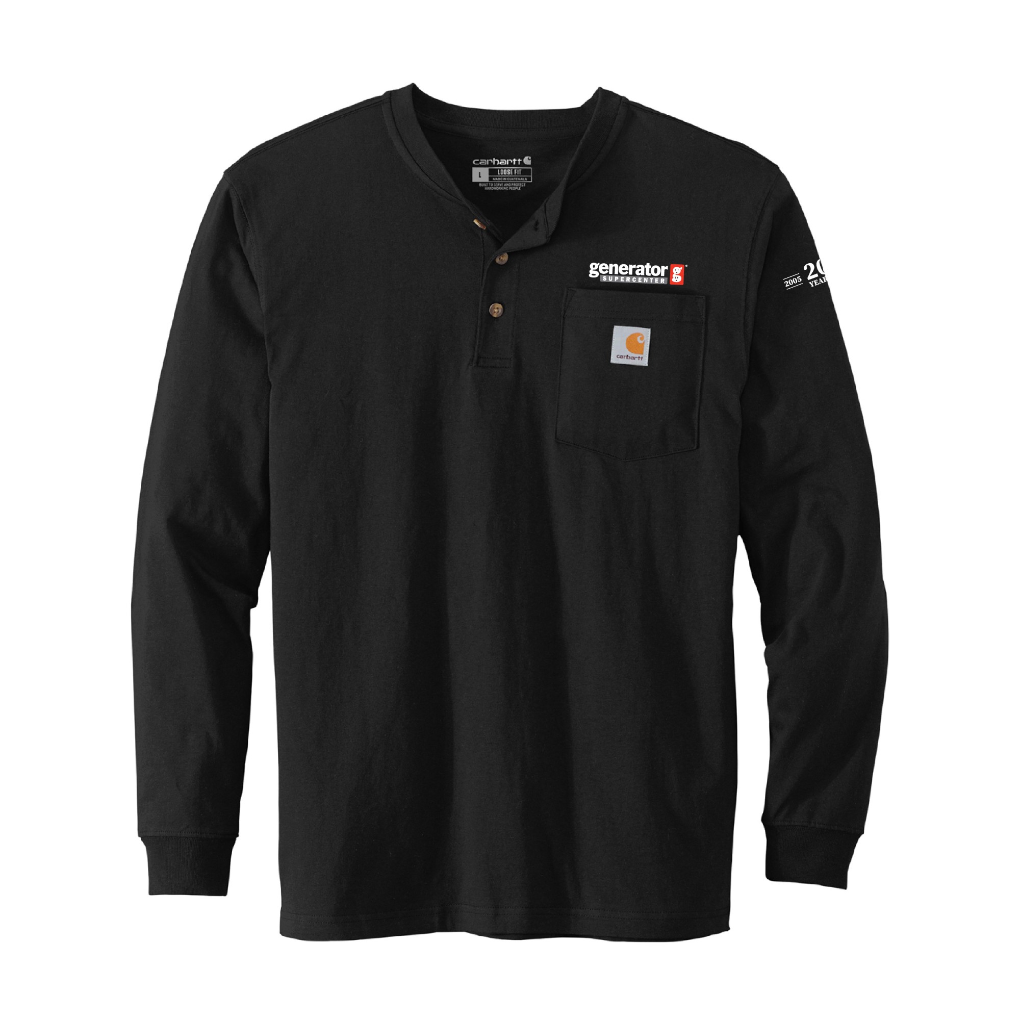 CarharttLong Sleeve Henley T-Shirt