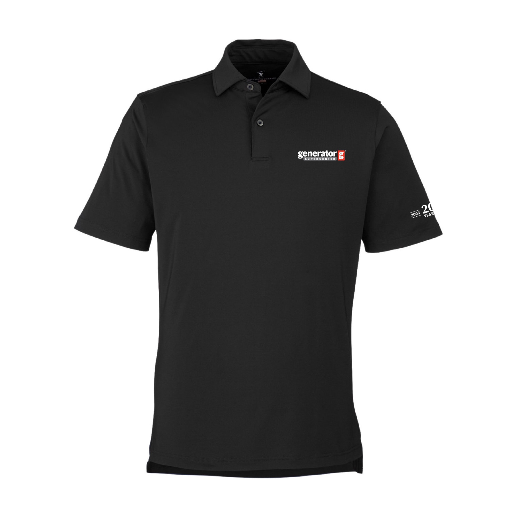 Fairway & Greene Men's USA Made Tournament Solid Tech Polo