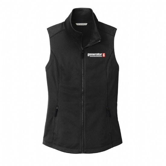 Ladies Smooth Fleece Vest #2