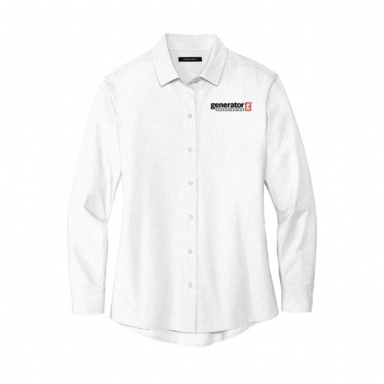 Corporate | Mercer + Mettle Women's Long Sleeve Stretch Woven Shirt | C1303