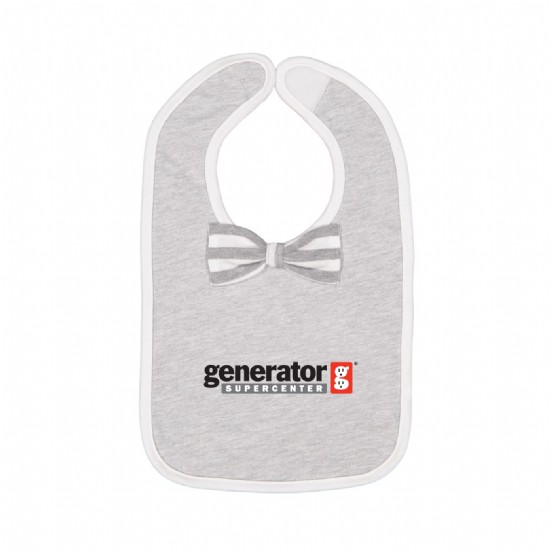 Infant Baby Rib Bow Tie Bib